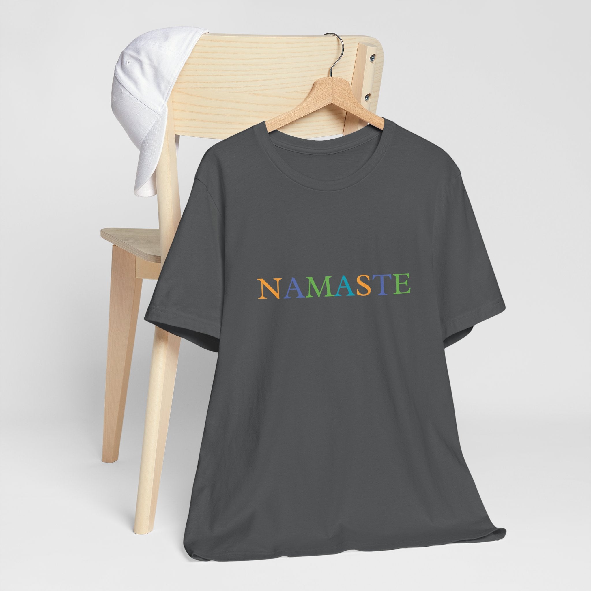 Tramunquiero NAMASTE Unisex Yuvarlak Yaka Tişört