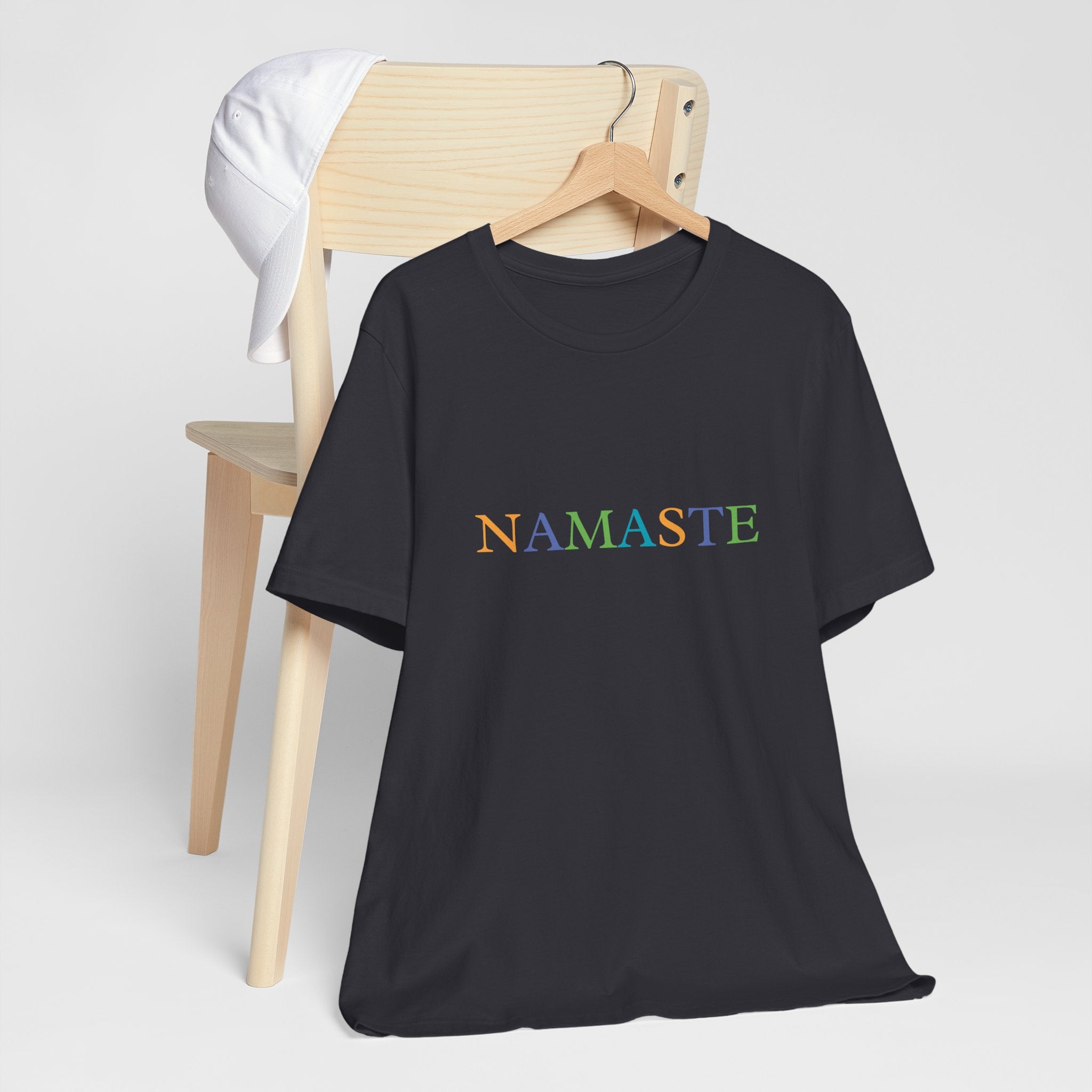 Tramunquiero NAMASTE Unisex Yuvarlak Yaka Tişört