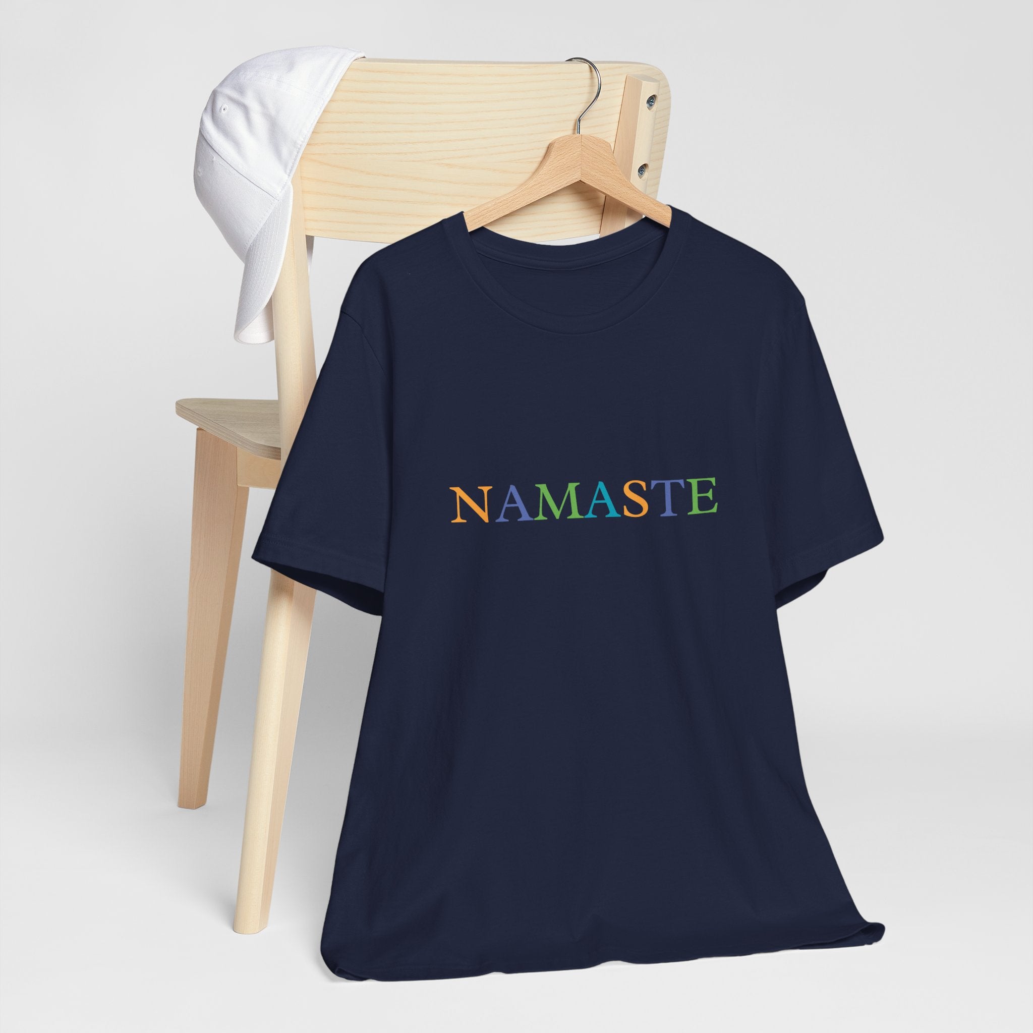 Tramunquiero NAMASTE Unisex Yuvarlak Yaka Tişört