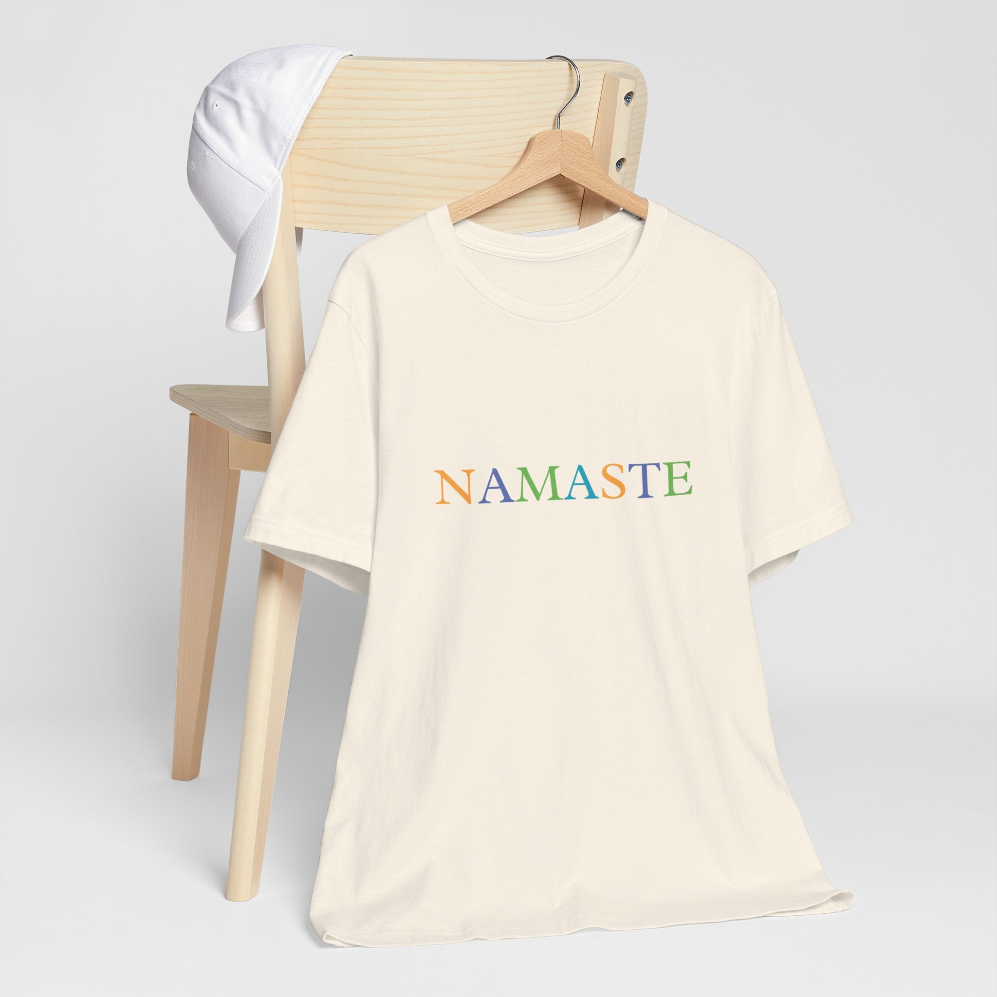 Tramunquiero NAMASTE Unisex Yuvarlak Yaka Tişört