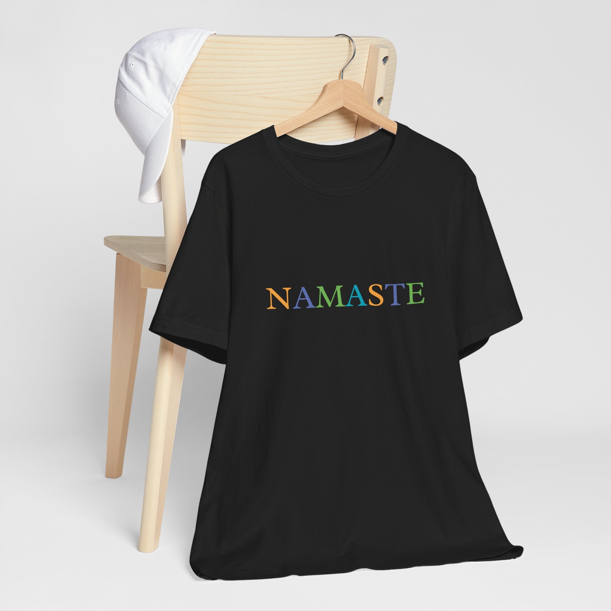 Tramunquiero NAMASTE Unisex Yuvarlak Yaka Tişört