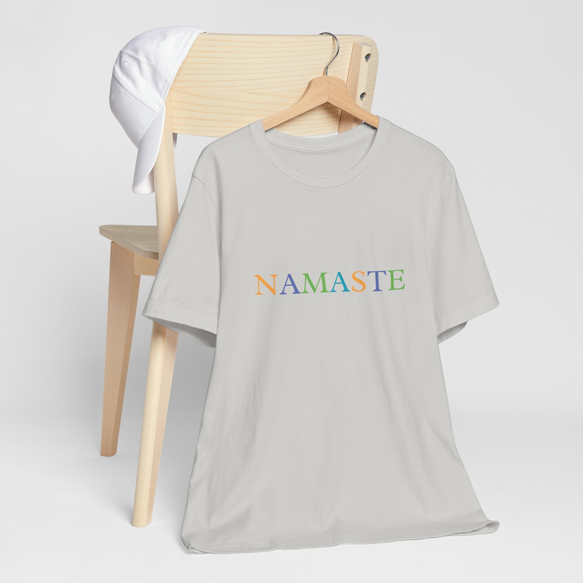 Tramunquiero NAMASTE Unisex Yuvarlak Yaka Tişört